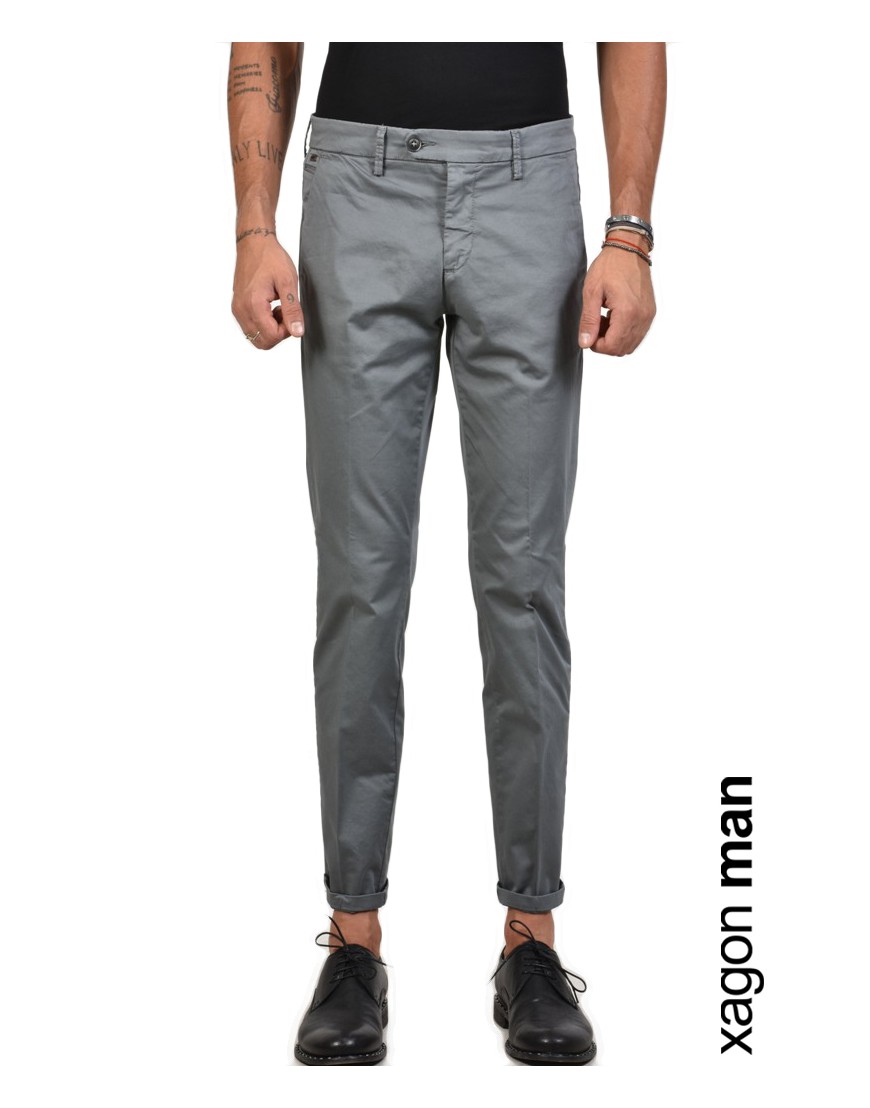 dark grey trouser combination