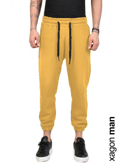 PANTALONE FELPA MDAWS7 Senape - District 75 - DEAS s.n.c.