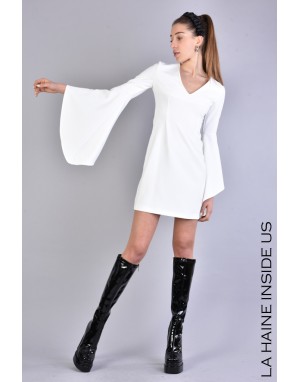 4R LW608 DRESS White