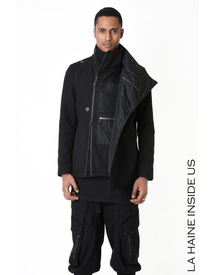 3B LM185 COAT Black