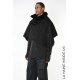 4- LW862 PONCHO UNISEX U Nero