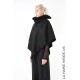 4- LW862 PONCHO UNISEX D Black