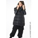 3P LM250 DOWN COAT UNISEX D Black