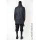 3P LM240 DOWN COAT Black