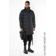 3P LM260 DOWN COAT Black