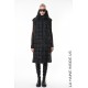 4P LW942 DOWN COAT UNISEX D Black