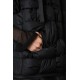 4P LW942 DOWN COAT UNISEX D Black