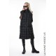 4P LW942 DOWN COAT UNISEX D Black