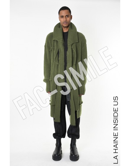 3M LM281 CARDIGAN UNISEX U Green