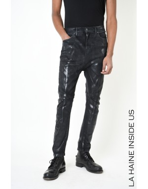 3X LM219 JEANS Nero