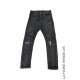 3X LM219 JEANS Black