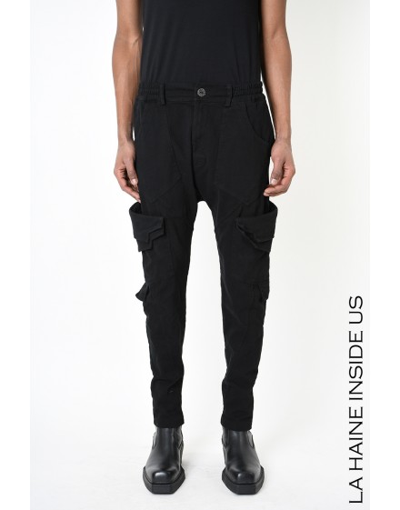 3B LM192 TROUSER Black