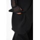 3B LM202 PANTALONE UNISEX D Nero