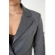 4B LW828 JACKET Grey