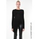 4V LW897 SWEATER Black