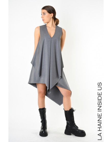 4B LW826 DRESS Grey