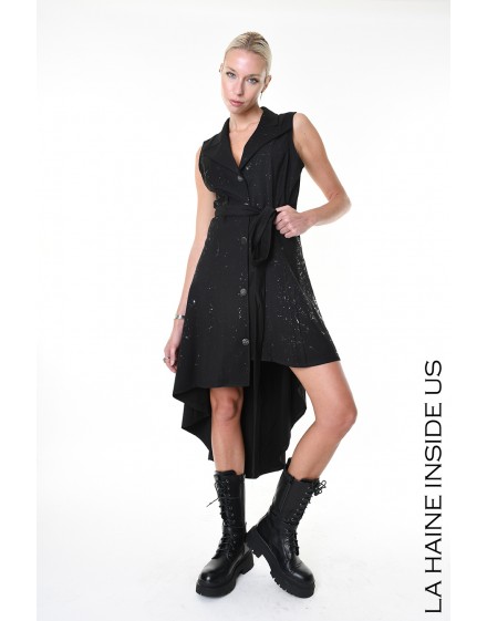 4R LW867 DRESS/GILET Black