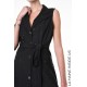 4R LW867 ABITO/GILET Nero