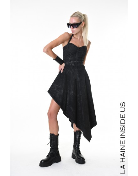 4B LW876 DRESS Black