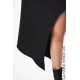 4B LW874 SKIRT Black