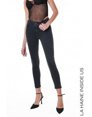 4X LW834 JEANS Black