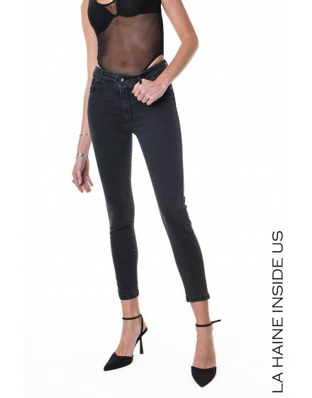 4X LW834 JEANS Black