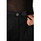 4B LW829 PANTALONE Nero