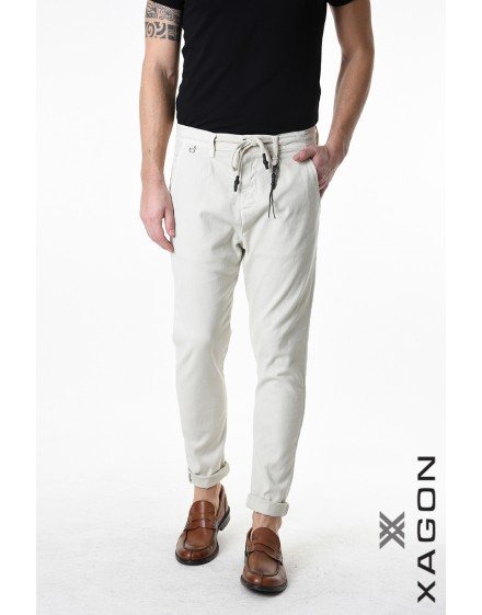 TROUSER 1CR2011 Ecru