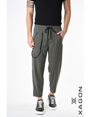 PANTALONE 2ZXAG92 Verde