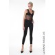 4B LW634 PANTALONE Nero