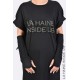 3M MANDUE MANICOTTO UNISEX Nero