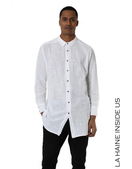 3V LM114 SHIRT White