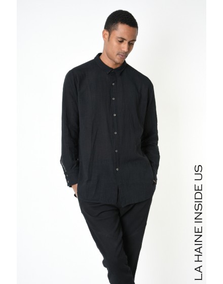 3V LM116 SHIRT Black