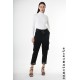 9B SM439 PANTALONE Nero