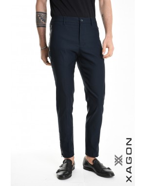 TROUSER 1PBZIP4 Blue