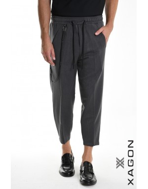 TROUSER 2ZXAG92 Grey