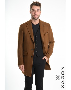 COAT 1PC62CO Tabacco