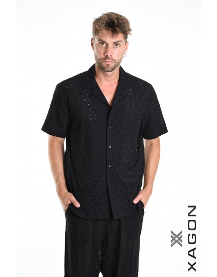 CAMICIA 2ADRINI Nero