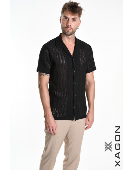 CAMICIA 2JX2612 Nero