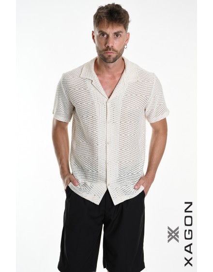 CAMICIA 2JX2612 Naturale