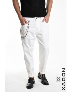 PANTALONE 2CR4054 Bianco