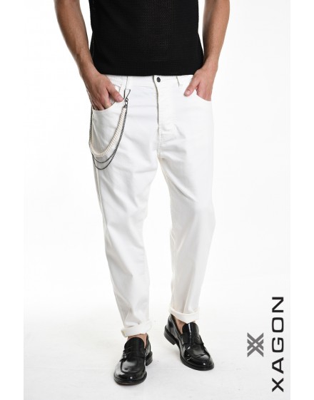 PANTALONE 2CR4054 Bianco