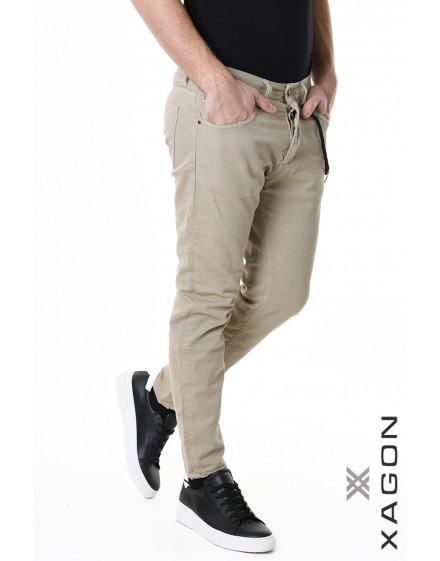 JEANS UOXFO3 Beige