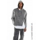 3B M1045 FELPA UNISEX U Grigio