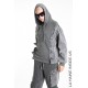 3B M1045 FELPA UNISEX D Grigio