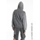 3B M1045 FELPA UNISEX D Grigio