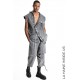 3B M1037 GILET Grey