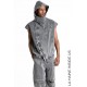 3B M1037 GILET Grey