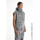 3B M1037 GILET Grey