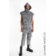 3B M1037 GILET Grey